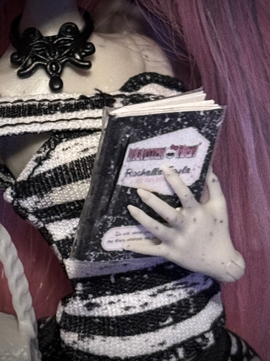 Monster High 1:6 Scale Mini Character Journals