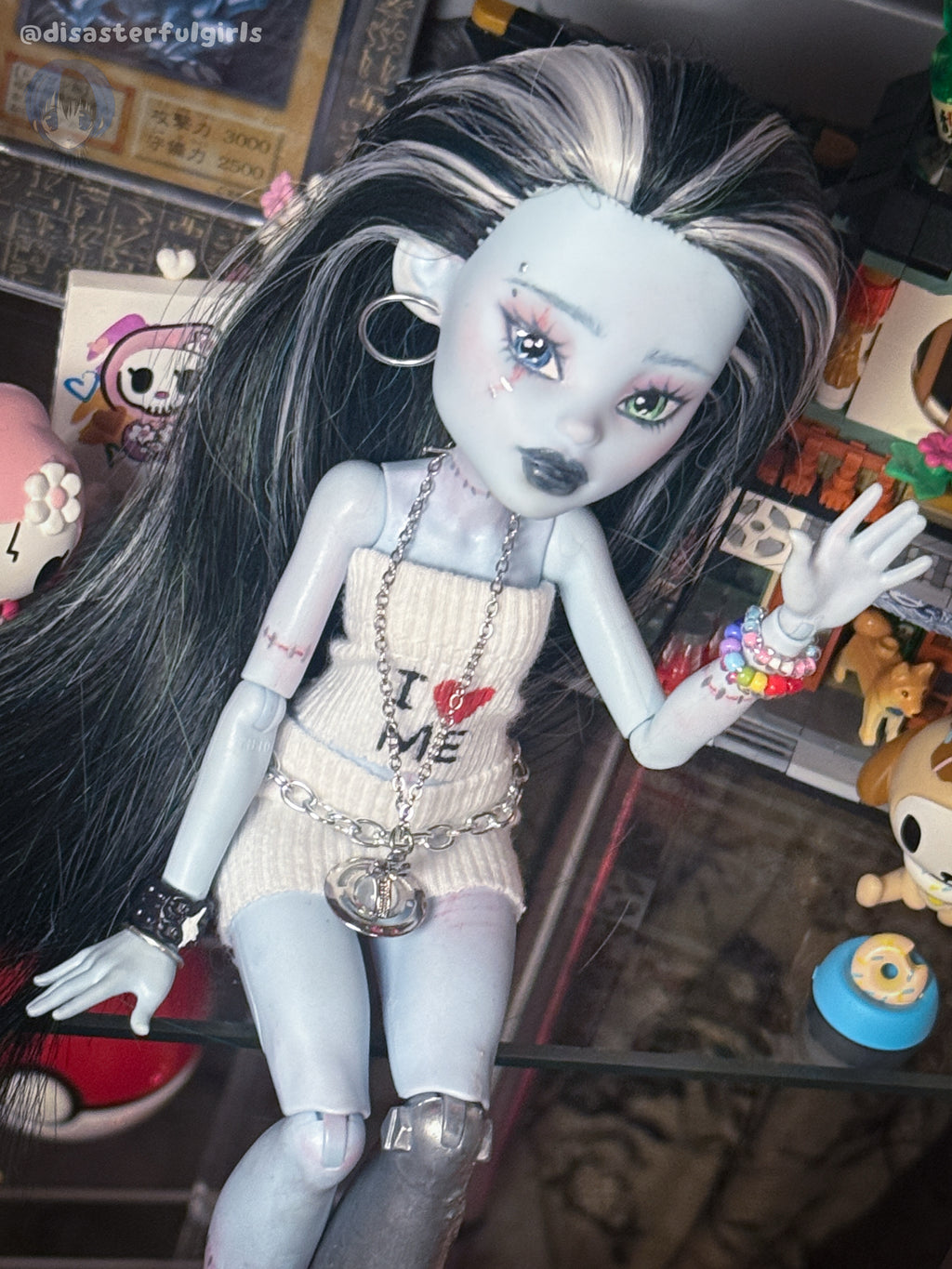 OOAK Frankie Stein Monster High doll (3rd gen)