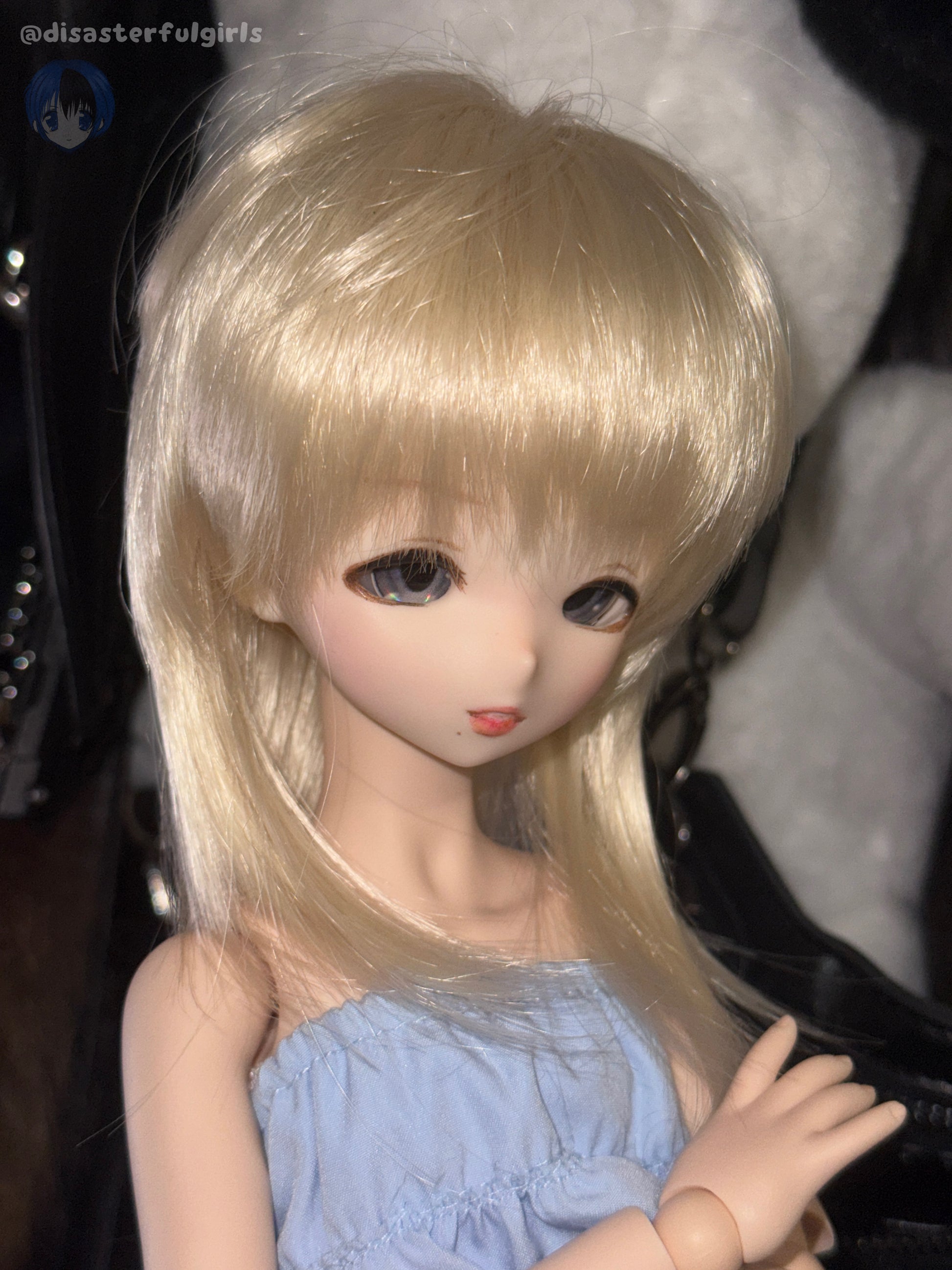 SOLD OUT!! OOAK ImomoDoll Corvus Milk doll head 1/4 MJD