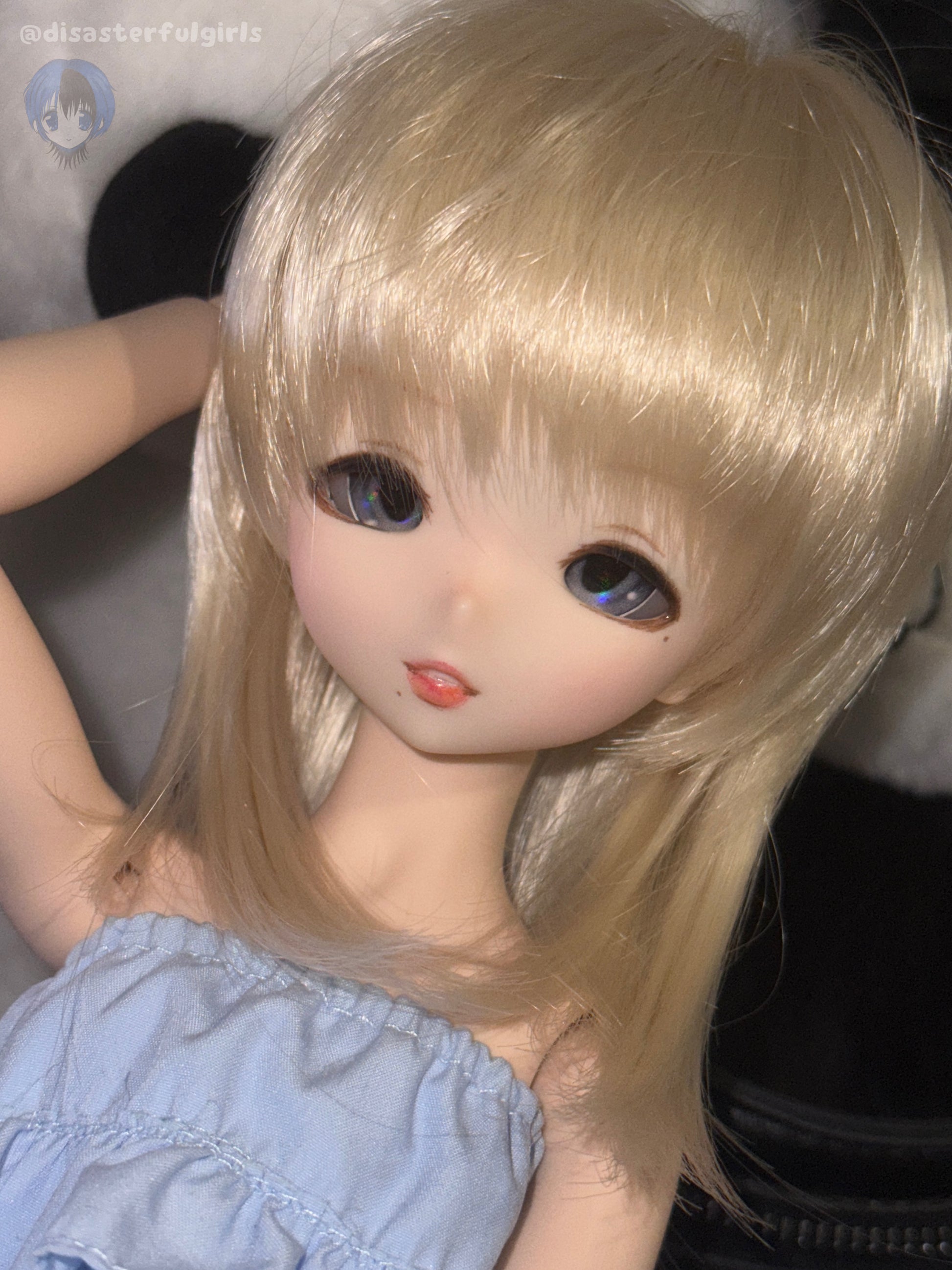 SOLD OUT!! OOAK ImomoDoll Corvus Milk doll head 1/4 MJD