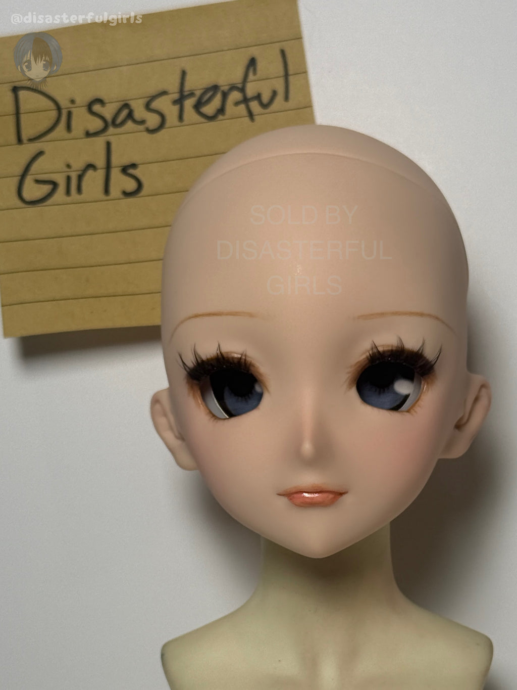 OOAK DDH-16 Dollfie Dream Head FLESH 1/3 MJD