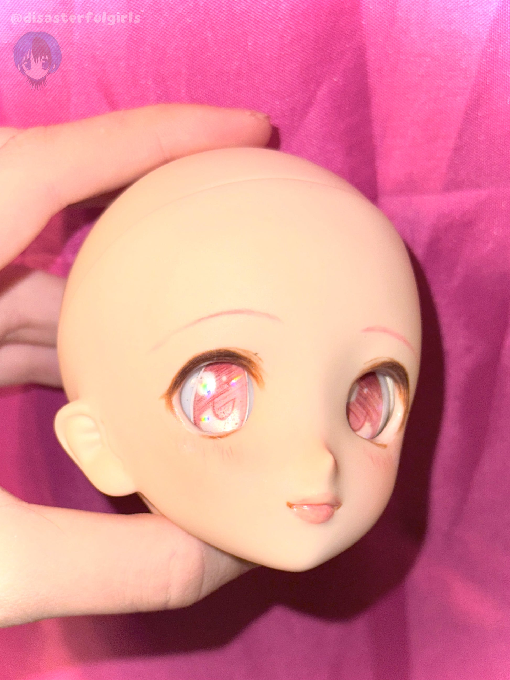 SOLD OUT!! Madoka Magica OOAK Dollfie Dream DDH-06 Flesh Head only 1/3 MJD (Free Madoka eyes included)