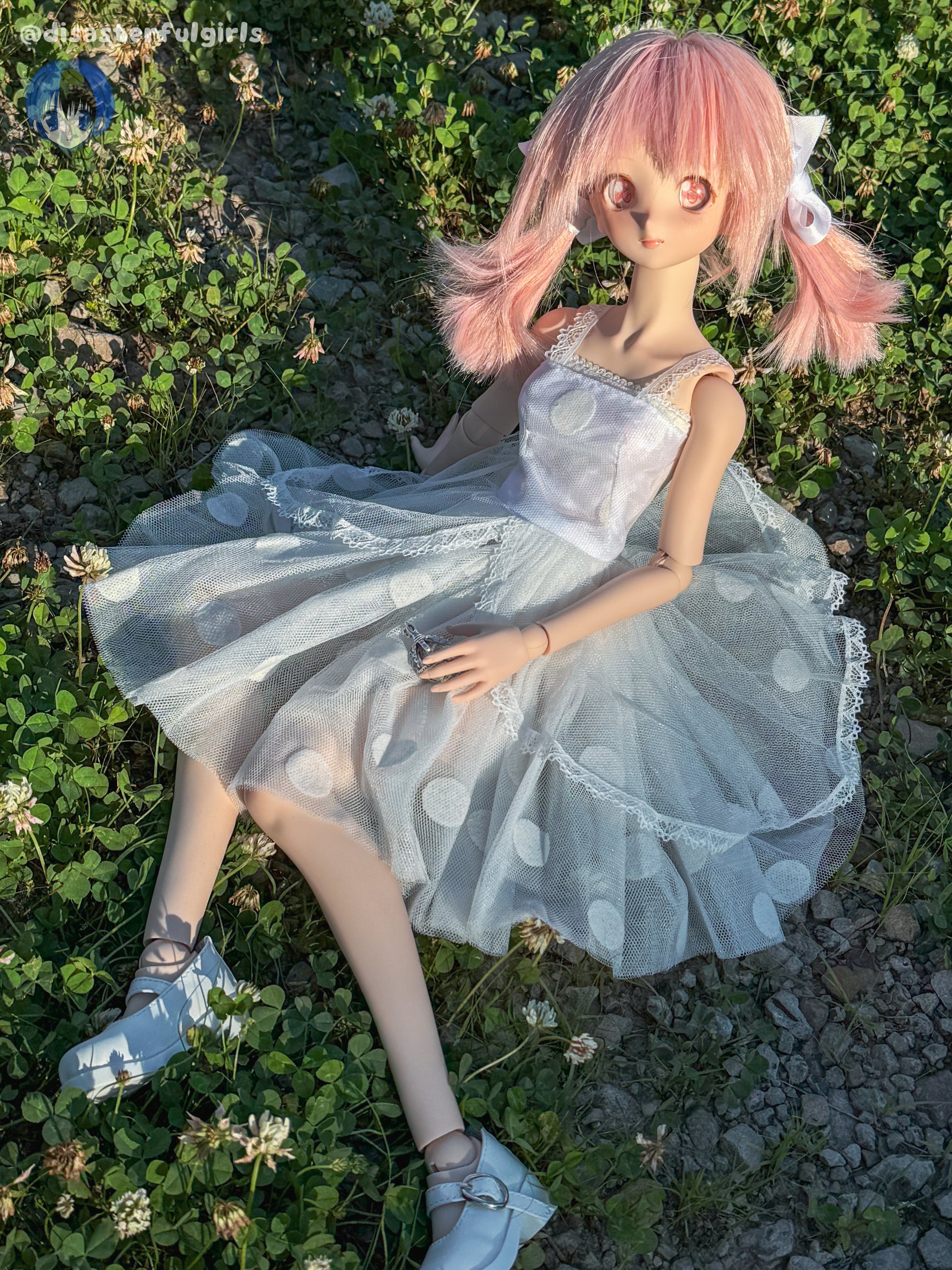 SOLD OUT!! Madoka Magica OOAK Dollfie Dream DDH-06 Flesh Head only 1/3 MJD (Free Madoka eyes included)