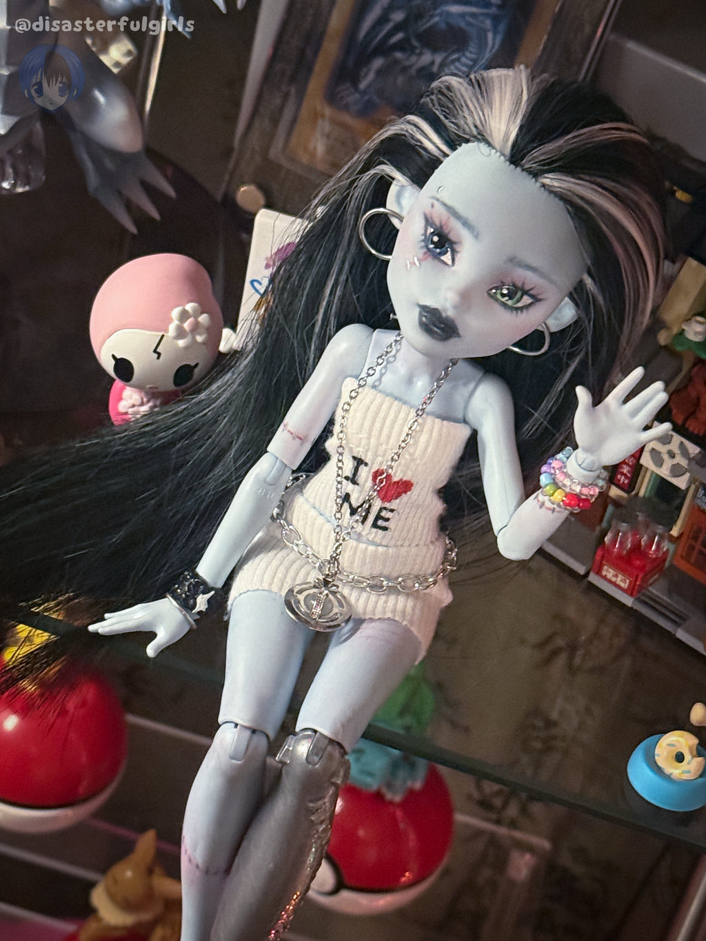 OOAK Frankie Stein Monster High doll (3rd gen)
