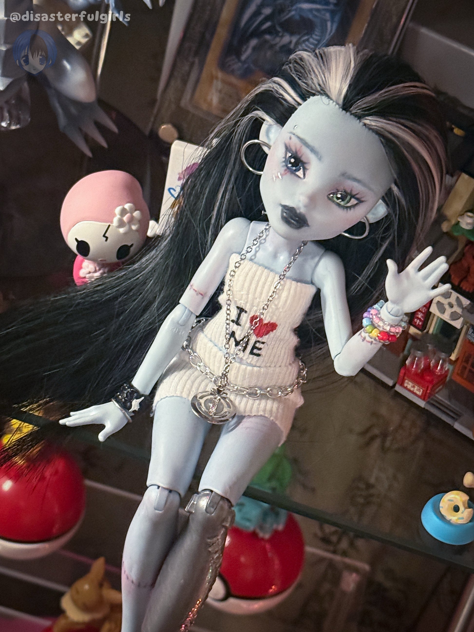 OOAK Frankie Stein Monster High doll (3rd gen)