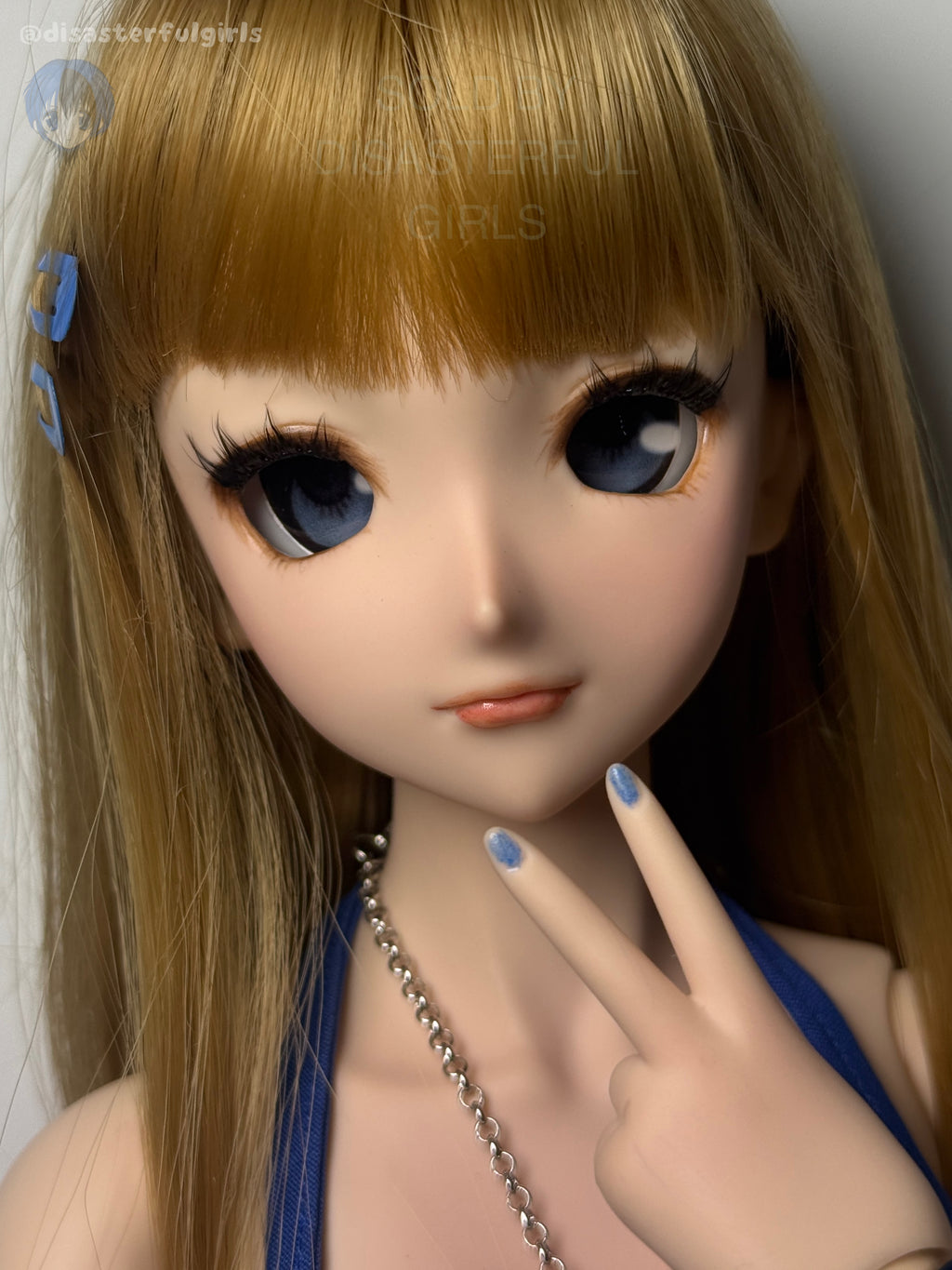 OOAK DDH-16 Dollfie Dream Head FLESH 1/3 MJD