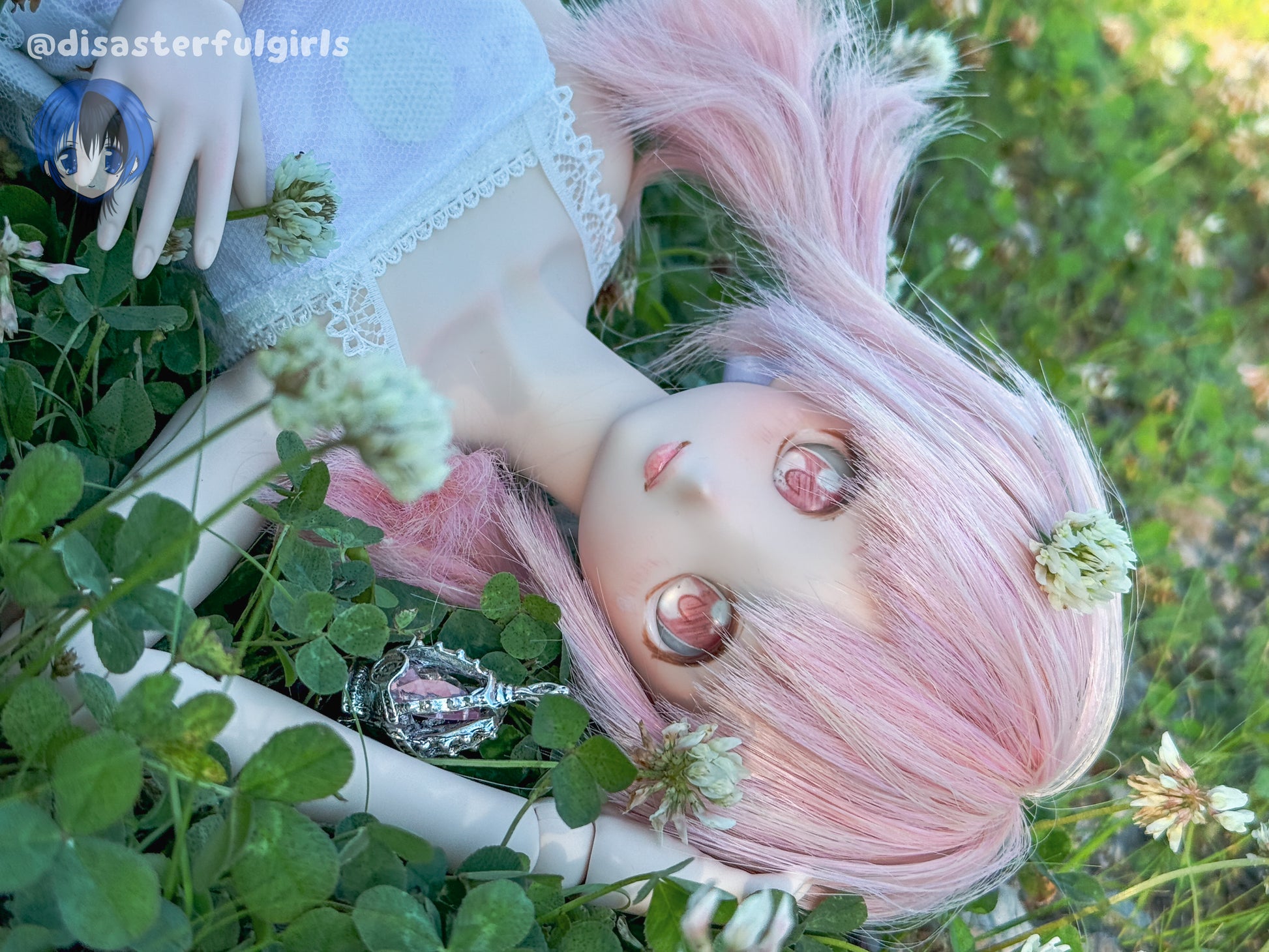 SOLD OUT!! Madoka Magica OOAK Dollfie Dream DDH-06 Flesh Head only 1/3 MJD (Free Madoka eyes included)