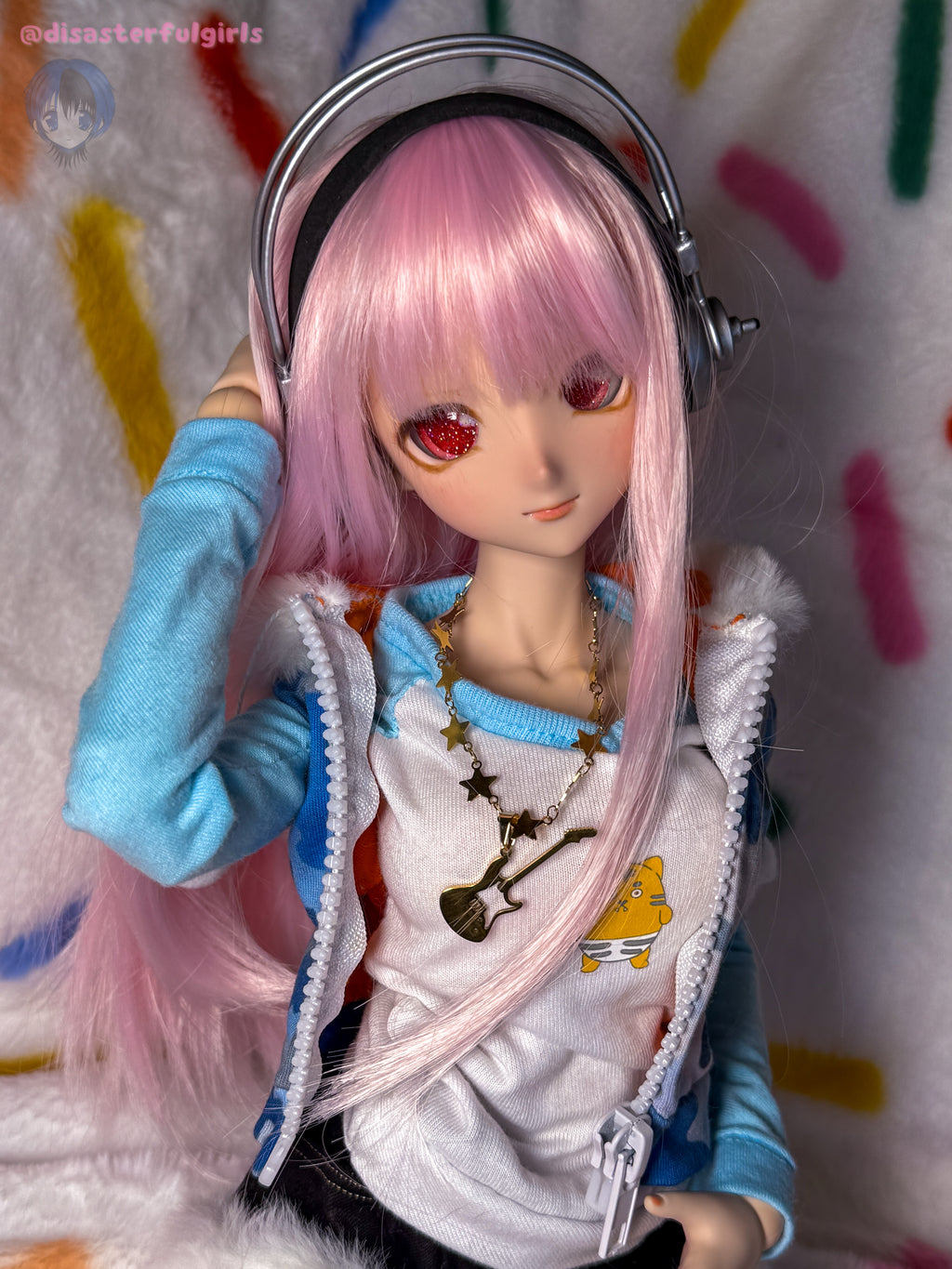 Super Sonico Full Set Doll - (Dollfie Dream Sister 1/3 MJD in FLESH, L Bust)