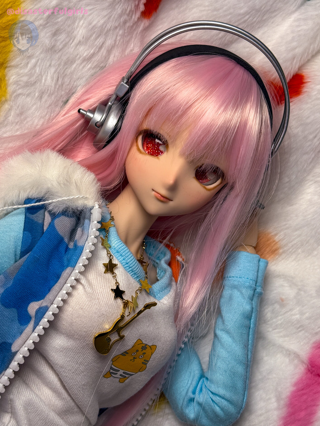 Super Sonico Full Set Doll - (Dollfie Dream Sister 1/3 MJD in FLESH, L Bust)