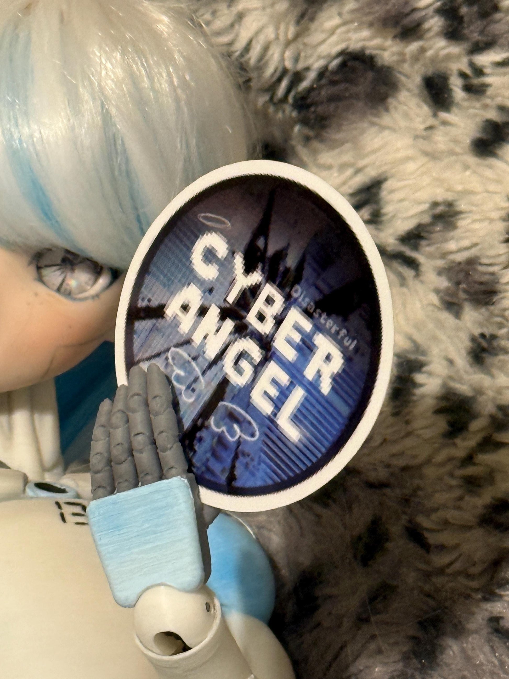Disasterful Girls Cyber Angel Sticker