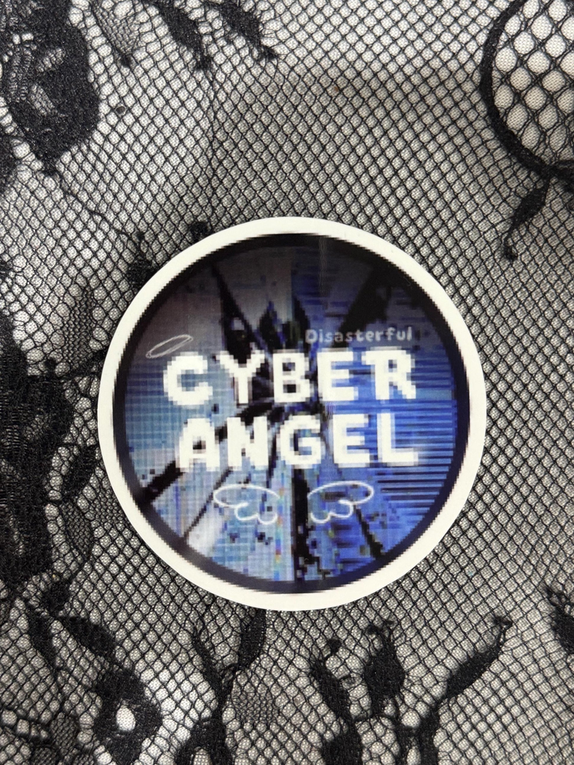 Disasterful Girls Cyber Angel Sticker
